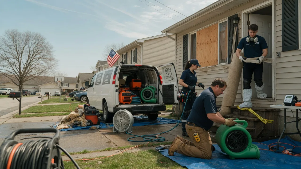 Water Damage Restoration in Huxley, IA near me